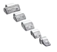 Akcesoria wulkanizacyjne - Zestaw Ciężarki nabijane ołowiane Fivestars do felg aluminiowych 5-25g 5 opak. - miniaturka - grafika 1