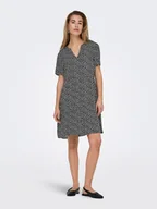 Sukienki - ONLY Sukienka w kolorze czarno-białym - miniaturka - grafika 1