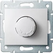 Wyłączniki światła i elektryczne - Kanlux Ściemniacz obrotowy 500W - z filtrem DOMO 01-1160-102 bi 24727 - miniaturka - grafika 1