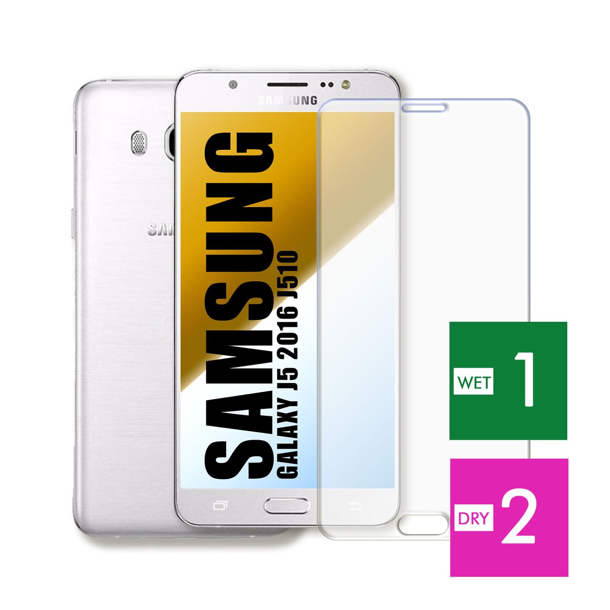 WZMOCNIONE SZKŁO DO SAMSUNG GALAXY J5 2016 J510 SZYBKA HARTOWANE 9H JAKOŚĆ