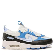 Sneakersy damskie - Sneakersy Nike Air Max 90 Futura FJ4798 100 Niebieski - miniaturka - grafika 1