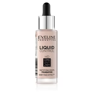 Eveline Liquid Control HD Matujący podkład do twarzy 005 Ivory 32ml 33421-uniw - Podkłady do twarzy - miniaturka - grafika 1