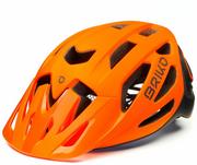 Kaski rowerowe - Kask rowerowy BRIKO SISMIC Orange fluo Black 2021 - miniaturka - grafika 1