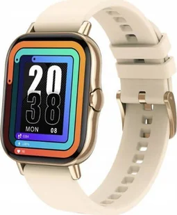 Bakeeley DT94 Beżowy - Smartwatch - miniaturka - grafika 1