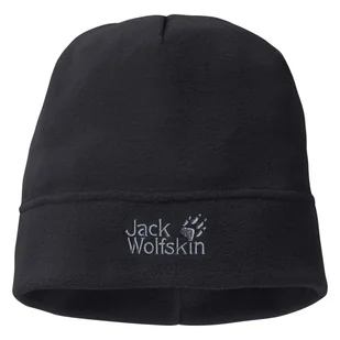 Czapka zimowa JACK WOLFSKIN REAL STUFF CAP BL 1909851-6000 – Czarny - Czapki damskie - miniaturka - grafika 1