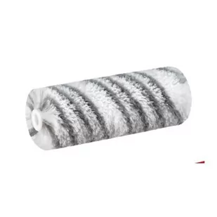 Rolka 10 cm PET 12 mm szaro-żółty pasek rączka 27 cm - Pędzle i wałki - miniaturka - grafika 1