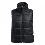 Kamizelki damskie - Damski bezrękawnik puchowy pikowany Under Armour Lw Insulate Vest - czarny - miniaturka - grafika 1