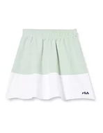 Spódnice - FILA Dziewczęca spódnica BARDEJOV, Silt Green-Bright White, 86/92, Silt Green-Bright White, 86/92 cm - miniaturka - grafika 1