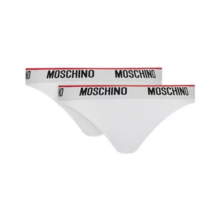 Majtki damskie - Moschino Underwear Stringi 2-pack - grafika 1