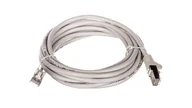 Patchcordy - Kabel krosowy patchcord Sf/utp kat.5e Cca szary 3m - miniaturka - grafika 1