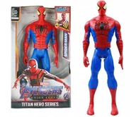 Figurki dla dzieci - Spiderman Avengers Figurka Dźwięk Światło Interaktywna Duża 30 cm - miniaturka - grafika 1