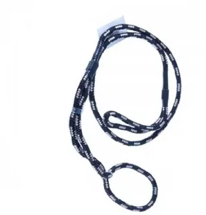 Chaba Ringówka czarno biała 6mm/140cm PCHB985 - Smycze dla psów - miniaturka - grafika 1
