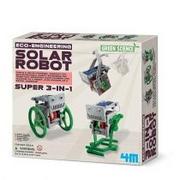 Roboty dla dzieci - 4M Mini solarny robot 3-w-1 - miniaturka - grafika 1