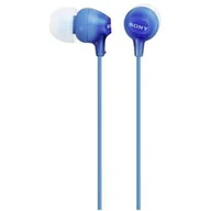 Słuchawki - Sony MDR-EX15APL niebieskie - miniaturka - grafika 1