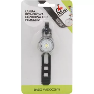 Lampa przód LED guzikowa 4bike{B} [5](20) - Lampki rowerowe - miniaturka - grafika 1
