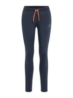 Spodnie sportowe damskie - Odlo Legginsy funkcyjne "Essential Thermal" w kolorze granatowym - miniaturka - grafika 1