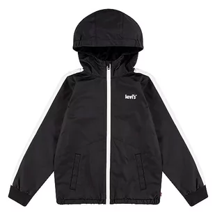 Levi's Kids Chłopięca LVB CORE wiatrówka 9EH380 odzież wierzchnia, czarna, 12 lat, Czarny, 12 Lat - Kurtki i płaszcze dla chłopców - miniaturka - grafika 1