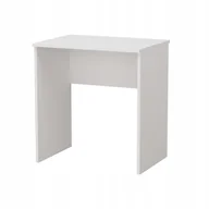 Biurka dla dzieci - Biurko prostokątne komputerowe gamingowe stolik do biura pokoju 70cm białe - miniaturka - grafika 1