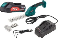 Nożyce do żywopłotu - NAC Nożyce akumulatorowe TA-BL-LI-20V 20 cm - miniaturka - grafika 1