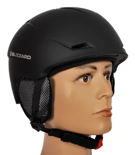 Męski kask narciarski Blizzard Spider Black matt - Kaski narciarskie - miniaturka - grafika 3
