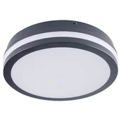 Lampy ścienne - Kanlux 33348-LED Plafon zewnętrzny BENO LED/18W/230V 4000K antracyt IP54 - miniaturka - grafika 1