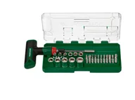 Zestawy narzędziowe - PARKSIDE® Wkrętak z akcesoriami, 23 elementy lub Wkrętak z grzechotką i akcesoriami, 24 elementy (Grzechotki z uchwytem T) - miniaturka - grafika 1