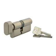 Zamki i wkładki - Wkładka QLOCK G35 x 30 niklowana - miniaturka - grafika 1