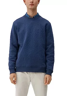 s.Oliver Bernd Freier GmbH & Co. KG Bluza męska, z długim rękawem, niebieska, L, niebieski - Bluzy męskie - miniaturka - grafika 1