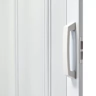 Drzwi wewnętrzne - Drzwi harmonijkowe 004-90-06 biały mat 90 cm - miniaturka - grafika 1