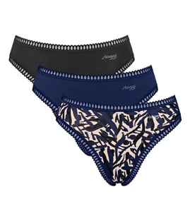 Sloggi trójpak majtki damskie typu high leg GO Crush High leg C3P-S - Komplety bielizny - miniaturka - grafika 1