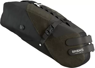 Brooks Brooks Scape Saddle Bag, mud green  2021 Torebki na sztycę 80032230 - Sakwy rowerowe - miniaturka - grafika 1