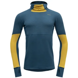 Męska bluza Devold Expedition Arctic Pro Hoodie Rozmiar: L / Kolor: niebieski/żółty - Bluzy sportowe męskie - miniaturka - grafika 1
