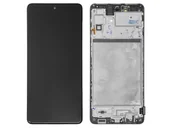 Części serwisowe do telefonów - Nowy Wyświetlacz Samsung Galaxy M51 Sm-M515F Oled Z Ramką - miniaturka - grafika 1