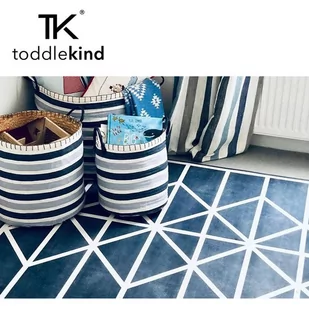 Toddlekind TODDLEKIND Mata do zabawy piankowa podłogowa Prettier Playmat Nordic Petroleum Dark Blue solution-bc-6932-0 - Maty piankowe - miniaturka - grafika 1