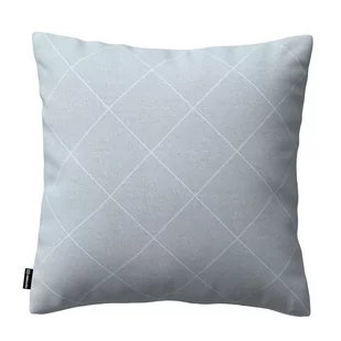 Dekoria Poszewka Kinga na poduszkę szaro srebrny 60 × 60 cm Venice 105-142-57 - Poszewki na poduszki - miniaturka - grafika 1