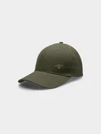 Czapki damskie - 4F, Czapka z daszkiem męska, 4FSS23ACABM119-43S, Khaki, Rozmiar L - miniaturka - grafika 1