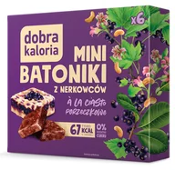 Płatki śniadaniowe i musli - Zdrowe Mini Batoniki Z Nerkowca Ciasto Porzeczkowe Dobra Kaloria 0% Cukru - miniaturka - grafika 1