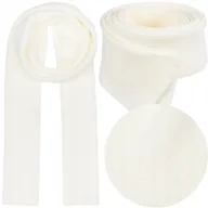 Apaszki i szaliki damskie - SZAL SZALIK Damski Zimowy Jesienny BEŻ BEŻOWY ECRU JASNY KOLOR 180x20 cm - miniaturka - grafika 1