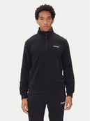 Bluzy męskie - Napapijri Bluza NP0A88TO Czarny Relaxed Fit - miniaturka - grafika 1