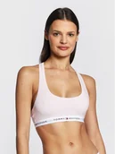 Biustonosze - Tommy Hilfiger Biustonosz top UW0UW03820 Różowy - miniaturka - grafika 1