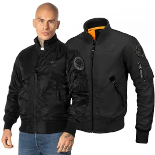 Kurtka wiosenna Pit Bull Centurion II - Czarna 3XL - Odzież taktyczna i umundurowanie - miniaturka - grafika 1