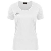 Kappa Kappa Damski T-shirt Fania Techniczny, biały, 10Y 304TP50_925_10Y