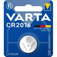 Baterie i akcesoria - Varta Mała bateria Lithium CR2016 3V - miniaturka - grafika 1