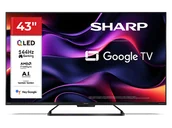 Telewizory - SHARP QLED 43HR8465E 43" 4K 144Hz Google TV - miniaturka - grafika 1