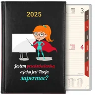 Notesy i bloczki - KALENDARZ TERMINARZ KSIĄŻKOWY A5 2025 IDEALNY PREZENT DLA PRZEDSZKOLANKI WZ - miniaturka - grafika 1