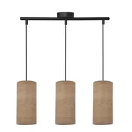 Lampy sufitowe - Ballo lampa wisząca 3-punktowa czarna/orzechowa 33-19745 - miniaturka - grafika 1