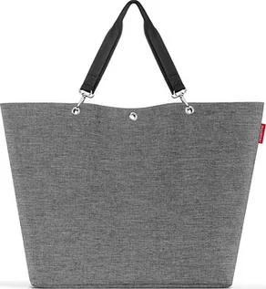 Torby i wózki na zakupy - Torba Shopper Twist XL szara - grafika 1