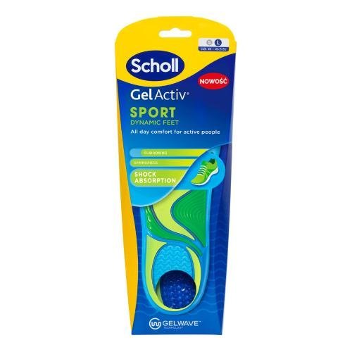 SCHOLL Wkładki do obuwia sportowego L (rozm. 40 - 46,5)