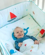 Ochraniacze do łóżeczka - Ochraniacz do łóżeczka morska przygoda - miniaturka - grafika 1