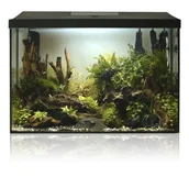 Akwaria i zestawy akwarystyczne - AQUAEL Zestaw akwariowy Leddy 60 Day and Night 2.0 - Czarny - miniaturka - grafika 1